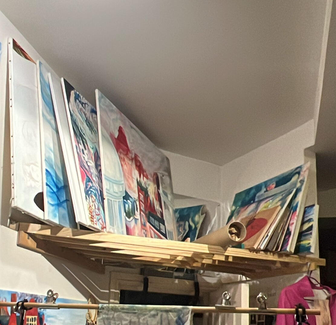 Abstract dark-mode graphic of a network of thin geometric lines transitioning into a set of simple vertical shapes, suggesting modulation and emerging structure.